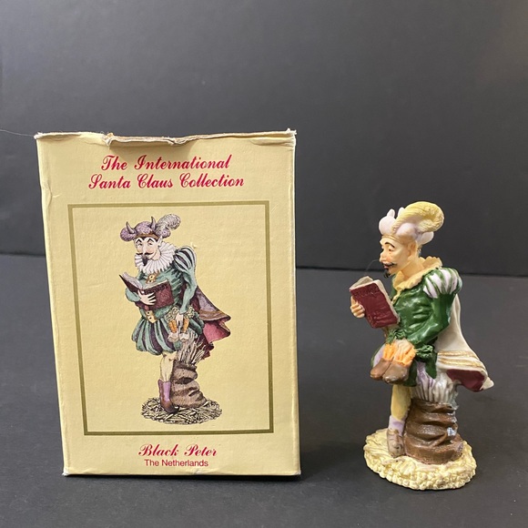 The International Santa Claus Collection - 1995 Black Peter The Netherland - NIB - Picture 3 of 12